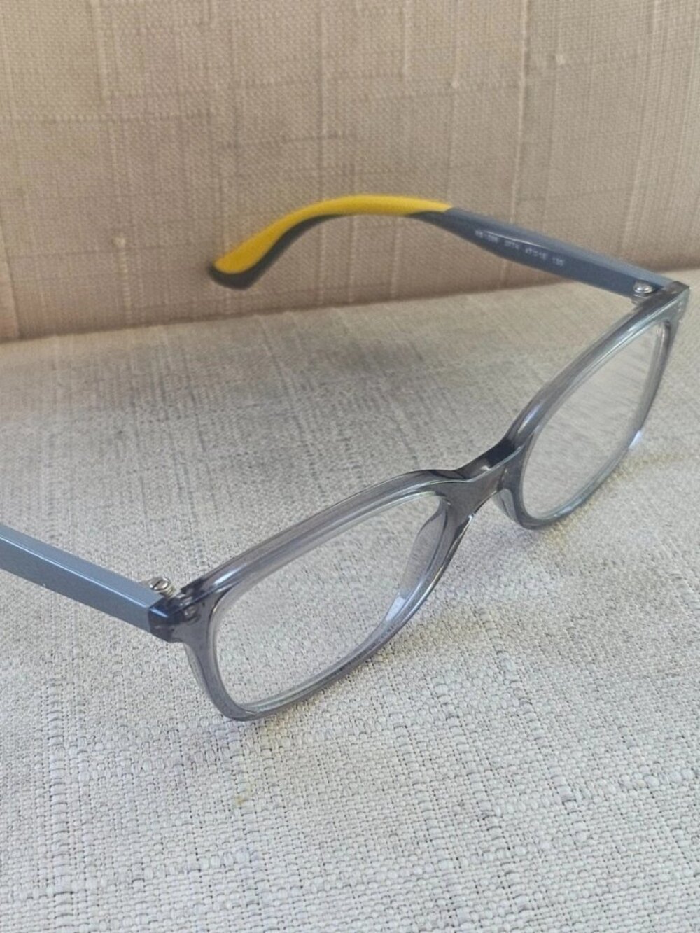 Ray-Ban Youth Eyeglasses Frame Gray/Yellow Tone Eyewear RB1586 3774 Glasses